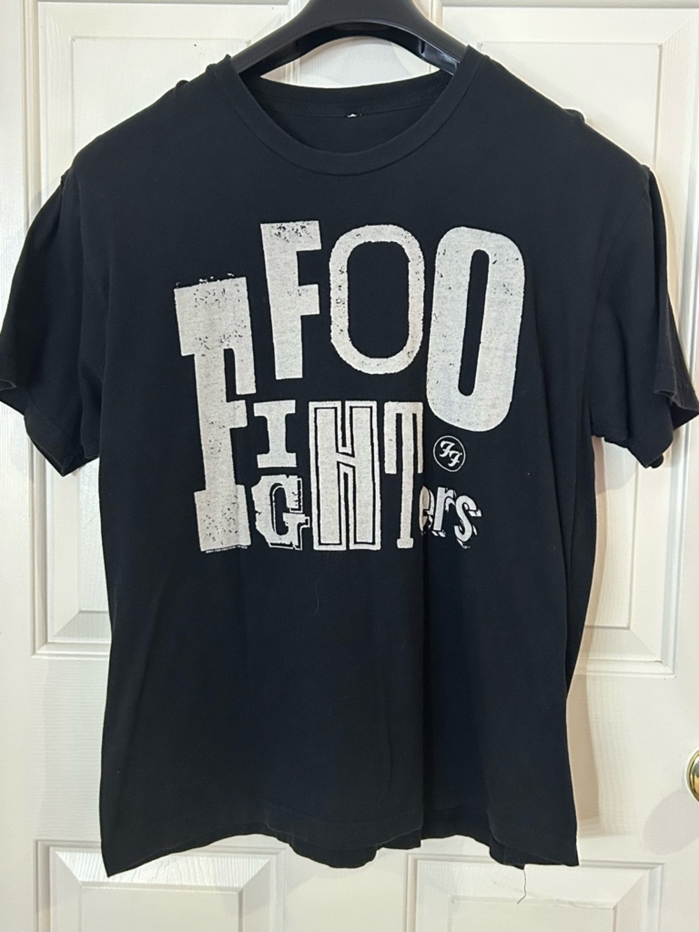 Foo Fighters Band 2011 Graphic Large L T-Shirt Short Sleeve Black